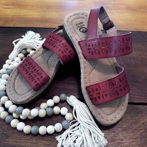 Earth Spirit Brown Faux Leather Sandals Size Women’s 7.5 Like Mew